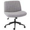Office chair, backrest, armless office chair, adjustable swivel for comfortable home office, pink, Teddy wool fabric