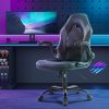 Ergonomic Office Computer Home Gaming Desk Chair Adjustable PU Leather Racing Chair Flip-up Armrest For Christmas Furniture
