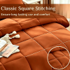 Burnt orange 2-Piece & 3-Piece Bedding Comforter Set â€“ Twin/Queen/King â€“ Soft Microfiber