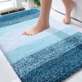 Bathroom Rugs Mat 30x20, Extra Soft Absorbent Microfiber Bath Rugs, Rubber Backing, Quick Dry, Washable Bath Mats for Bathroom Floor, Tub and Shower, (Material: Microfiber)