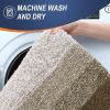 Bathroom Rug Set 2 Piece, Soft Absorbent Microfiber Bath Rug Set, Non-Slip, Machine Wash Dry, Plush Shaggy Bath Mats for Bathroom (30"x20"+24"x16"