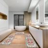 3 Piece Washable Farmhouse Kitchen Rugs Sets