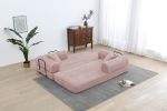 Sleeper Sofa with Pillow,Comfy Foldable Sofa Bed Compressed Sofa in Box, Convertible Sofa Bed for Living Room Bedroom Lounge Studio, Comfy High Densi