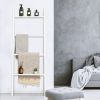 4-Tier Wall Leaning Ladder Shelf Stand