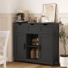 Storage Cabinets,Wooden Floor Cabinet,with Drawers and Shelves Storage Cabinets,Accent Cabinet for Living Room,Bedroom,Bathroom Furniture Home Decor