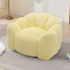 Lotus type compression sofa Adult bean bag sofa with pull ring can be easily moved without installation Suitable for various environments such as liv