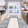 3 Piece Washable Farmhouse Kitchen Rugs Sets