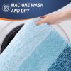 Bathroom Rugs Mat 30x20, Extra Soft Absorbent Microfiber Bath Rugs, Rubber Backing, Quick Dry, Washable Bath Mats for Bathroom Floor, Tub and Shower,