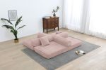 Sleeper Sofa with Pillow,Comfy Foldable Sofa Bed Compressed Sofa in Box, Convertible Sofa Bed for Living Room Bedroom Lounge Studio, Comfy High Densi