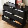 Desser For Bedroom With 7 Fabric Drawers Organizer Storage Closet Chest Clothes For Living Room Display Cabinet Of Furniture
