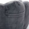 Lotus type compression sofa Adult bean bag sofa with pull ring can be easily moved without installation Suitable for various environments such as liv