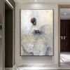 Hand Oil Pianting Ballerina fine art Dancer Handmade oil painting on Canvas female Ballet Artist Wall Art Living Room Bedroom Home Decor