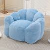 Lotus type compression sofa Adult bean bag sofa with pull ring can be easily moved without installation Suitable for various environments such as liv