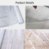 No Glue Self Static Removable Frosted Glass Privacy Window Film, Bamboo