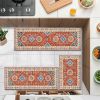 3 Piece Washable Farmhouse Kitchen Rugs Sets