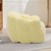 Lotus type compression sofa Adult bean bag sofa with pull ring can be easily moved without installation Suitable for various environments such as liv
