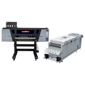 Used-KINGJET KJ-605 - 5 4 Head 60cm 24inch Industrial DTF Printer Direct-To-Film DTF Heat Transfer Printer (Option: 5 Head DTF)